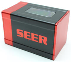 Seer Deck Box Black and Red